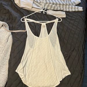 Cream Tank Top